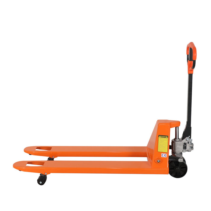 Tory Carrier T-1006/Nylon | Manual Hydraulic Pallet Jack | 5500 lbs Capacity | 48"Lx21"W Forks