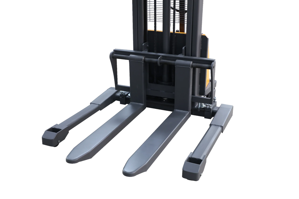 Tory Carrier A-3012 | Semi Electric Straddle Stacker | 3300 lbs Capacity | 118" Lift Height