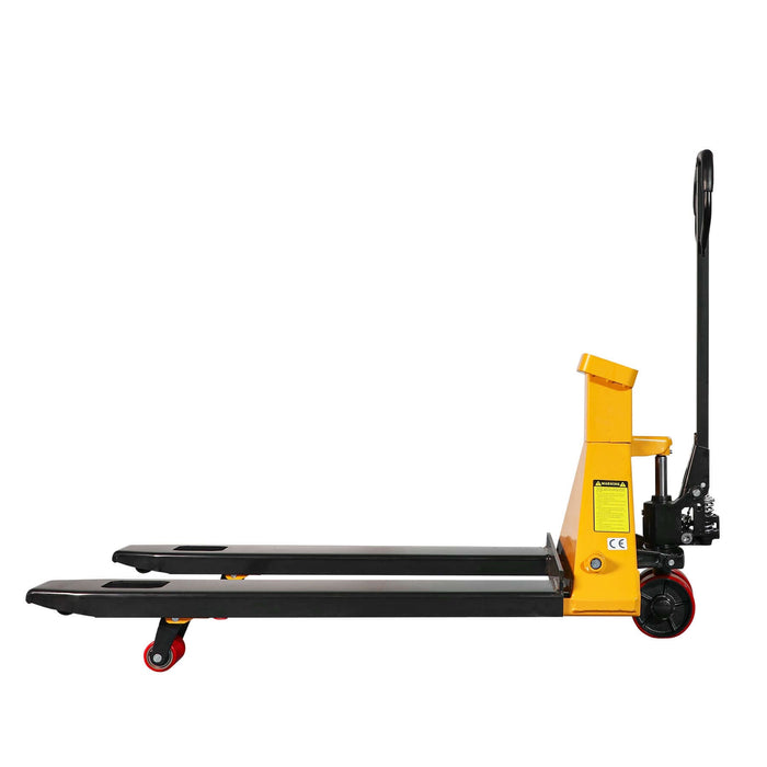 Tory Carrier A-1035 | Manual Pallet Jack w/ Scale | 5500 lbs Capacity | 45"Lx27"W Forks