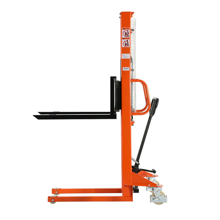 Tory Carrier T-3002 | Manual Pallet Stacker | 1100 lbs Capacity | 63" Lift Height