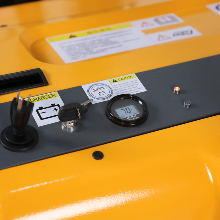 Tory Carrier A-3043 | Electric Counterbalance Stacker | 2200 lbs Capacity | 98" Lift Height