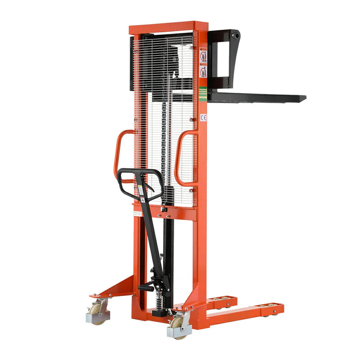 Tory Carrier T-3003 | Manual Pallet Stacker | 2200 lbs Capacity | 63" Lift Height