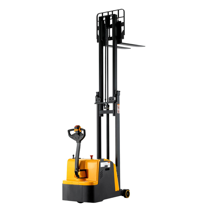 Tory Carrier A-3031 | Electric Counterbalance Stacker | 1200 lbs Capacity | 118" Lift Height