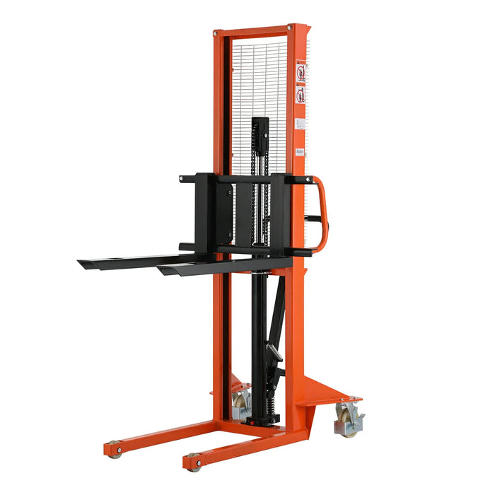 Tory Carrier T-3002 | Manual Pallet Stacker | 1100 lbs Capacity | 63" Lift Height