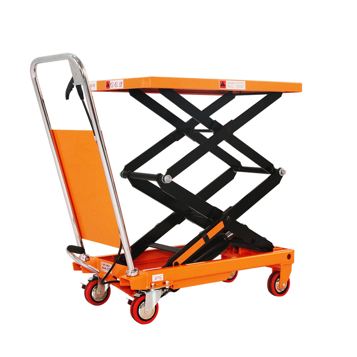 Tory Carrier T-2007 | Scissor Lift Table Cart | 770 lbs Capacity | 51" Lift Height