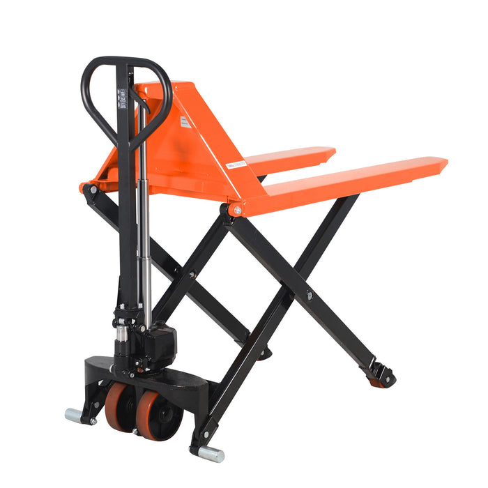 Tory Carrier T-1014 | Manual Lifting Pallet Jack | 2200 lbs Capacity | 31.5" Lift Height | 45"Lx21"W Forks
