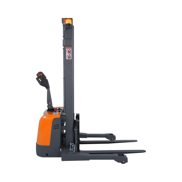 Tory Carrier T-3047 | Electric Walkie Stacker | 3300 lbs Capacity | 118" Lift Height