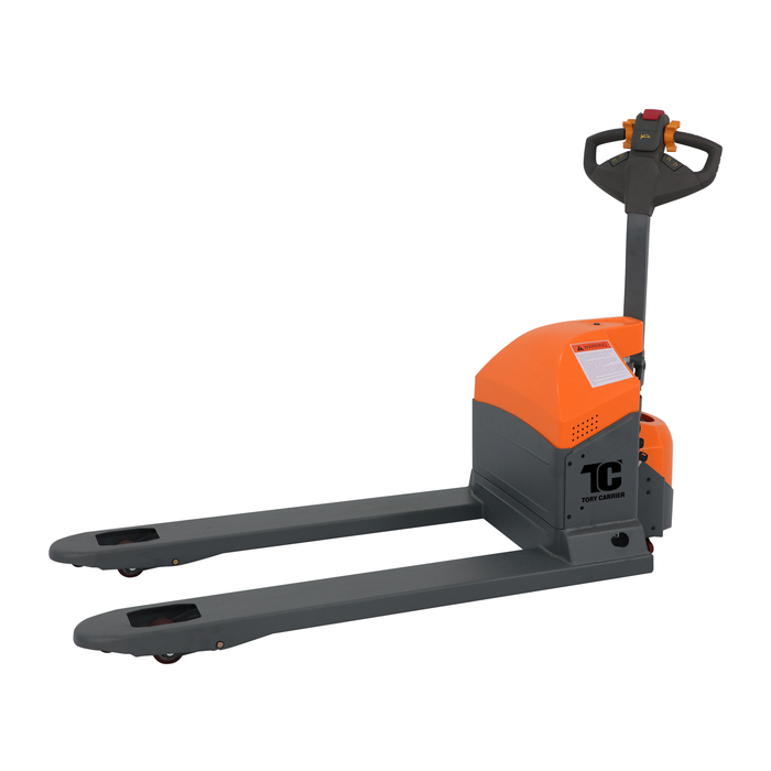 Tory Carrier T-1029 | Electric Pallet Jack | 3300/4400 lbs Capacity | 48"Lx27"W Forks