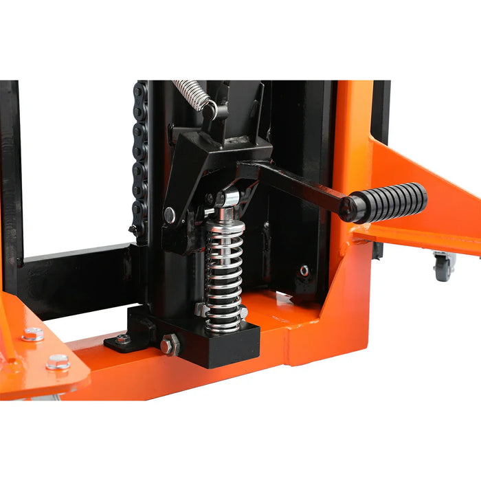 Tory Carrier T-3002 | Manual Pallet Stacker | 1100 lbs Capacity | 63" Lift Height