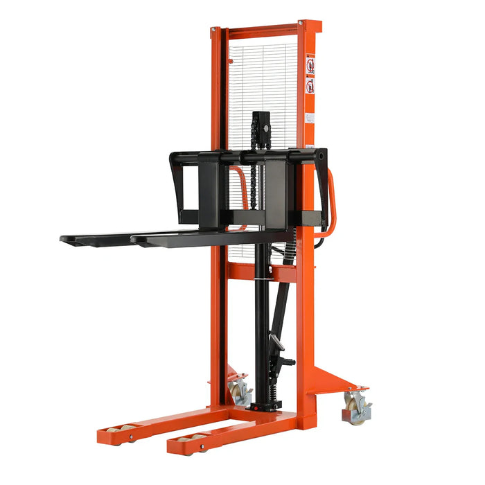 Tory Carrier T-3003 | Manual Pallet Stacker | 2200 lbs Capacity | 63" Lift Height