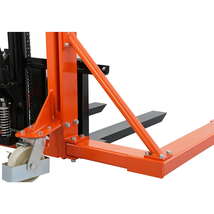 Tory Carrier T-3004 | Manual Straddle Stacker | 1100 lbs Capacity | 63" Lift Height