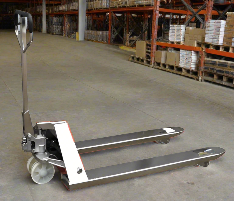 EKKO A25G | Galvanized Steel Manual Pallet Jack | 5500 lbs Capacity