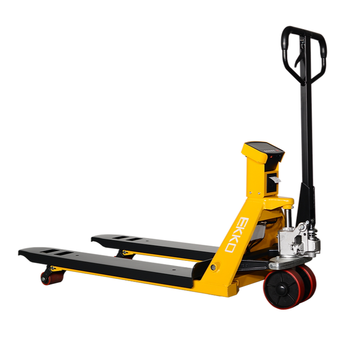 EKKO A25WL | Manual Pallet Jack w/Scale & Printer | 5500 lbs Capacity