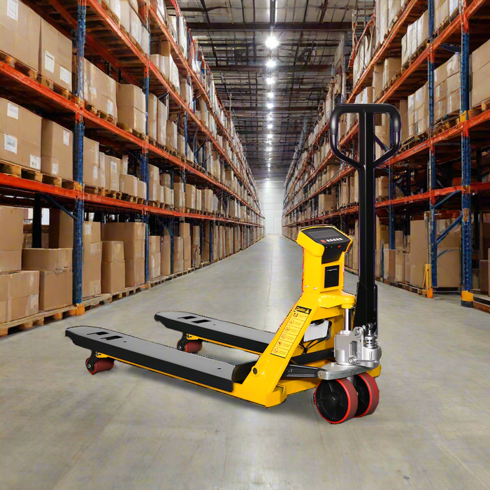 EKKO A25W | Manual Pallet Jack w/Scale | 5500 lbs Capacity