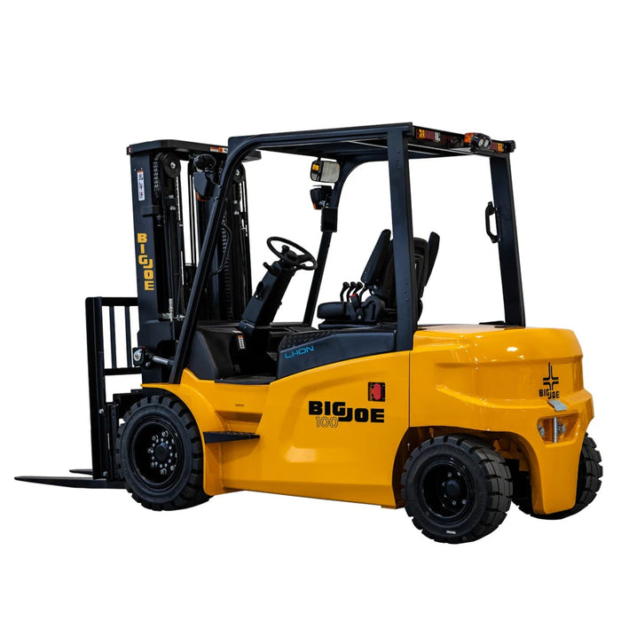 Big Joe LPE100S | Electric Forklift | 4 Wheel Pneumatic | 10,000 lbs Capacity