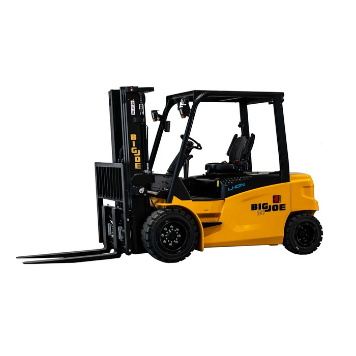 Big Joe LPE80S | Electric Forklift | 4 Wheel Pneumatic | 8,000 lbs Capacity