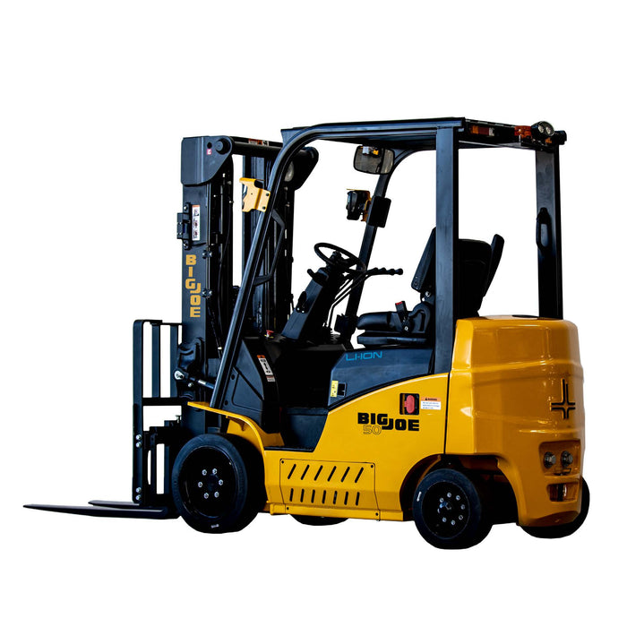 Big Joe LCE50S | Electric Forklift | 4 Wheel Cushion | 5,000 lbs Capacity