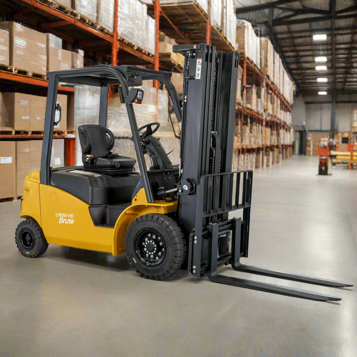 Big Joe LPE60S | Electric Forklift | 4 Wheel Pneumatic | 6,000 lbs Capacity