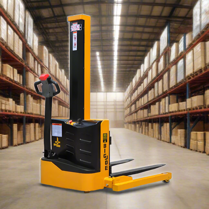 Test Big Joe S22 | Walkie Straddle Stacker | 2,200 lbs Capacity