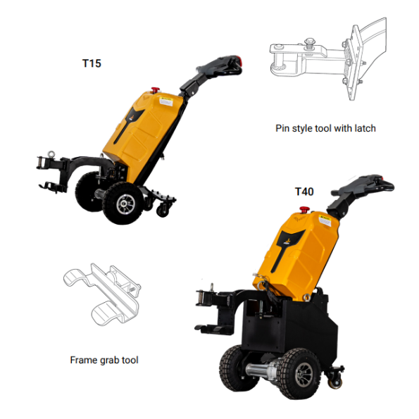 Big Joe T15 / T40 | Walkie Tugger | 1,500 / 4,000 lbs Towing Capacity