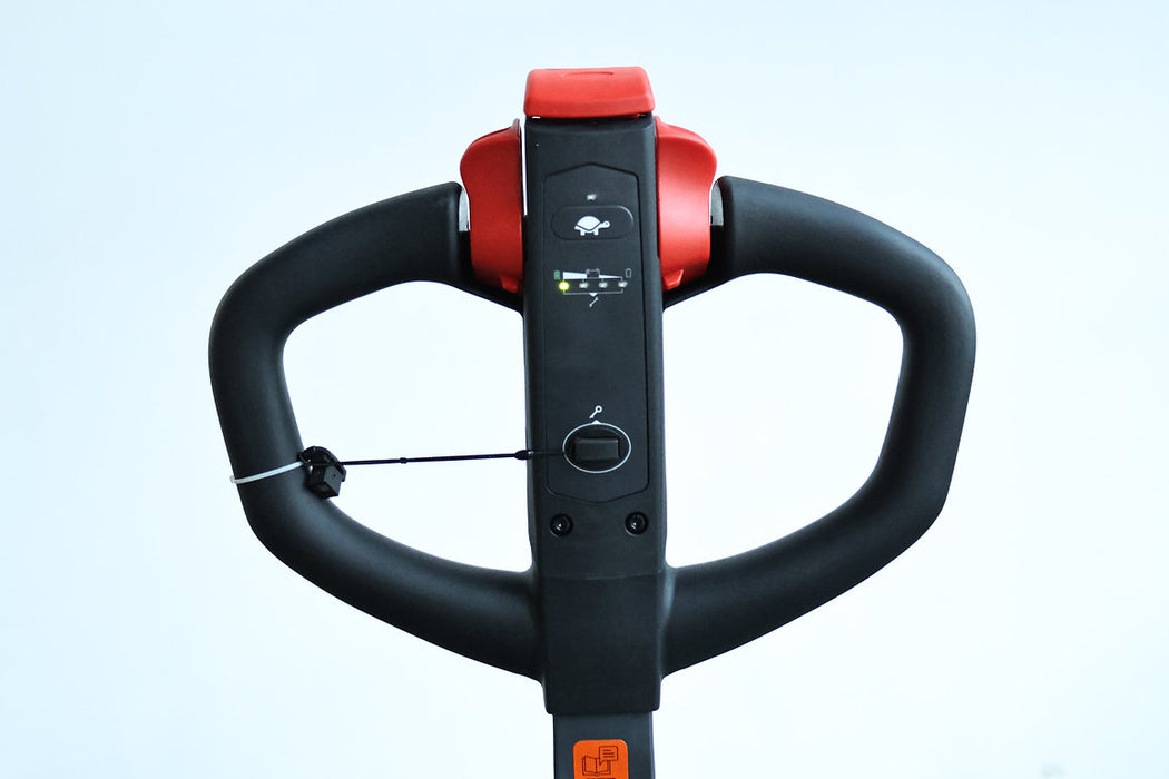 EKKO EB14C-145Li | Lithium Straddle Stacker | 3000 lbs Capacity | 145" Lift Height