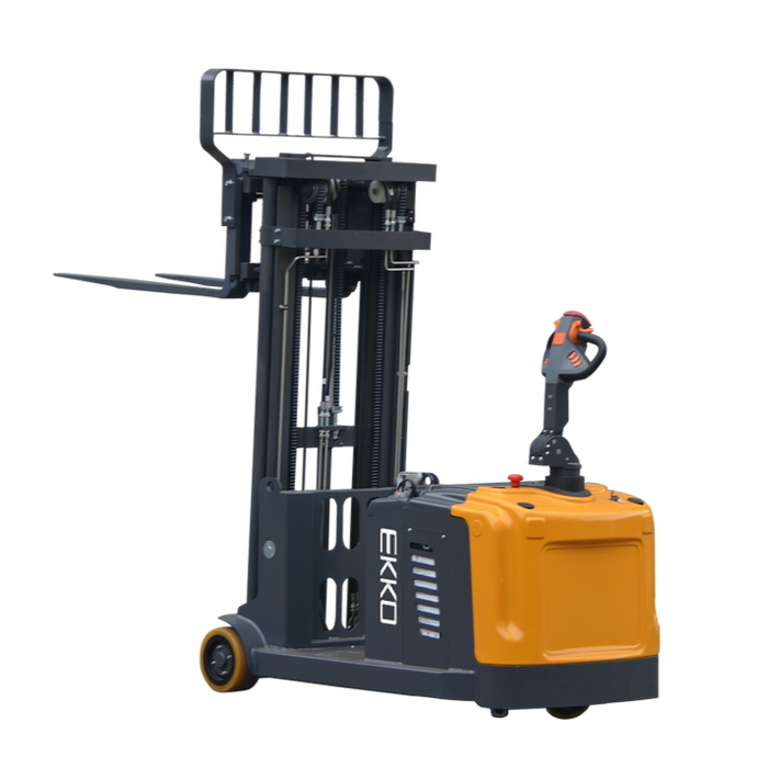 EKKO EK13S-177 | Counterbalanced Walkie Stacker | 2860 lbs Capacity | 177" Lift Height