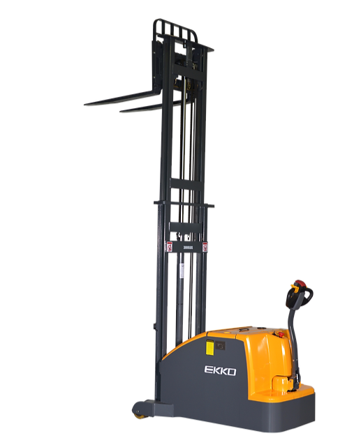 EKKO EK14C-130 | Counterbalanced Walkie Stacker | 3000 lbs Capacity | 130" Lift Height