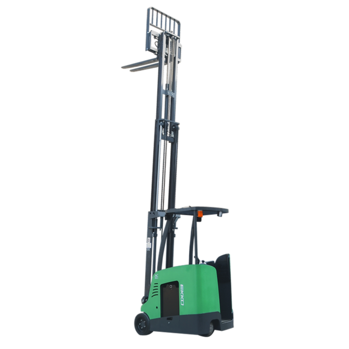 EKKO EK18RF-Li | Stand-Up Rider Forklift | Lithium Battery | 4000 lbs Capacity | 216" Lift Height