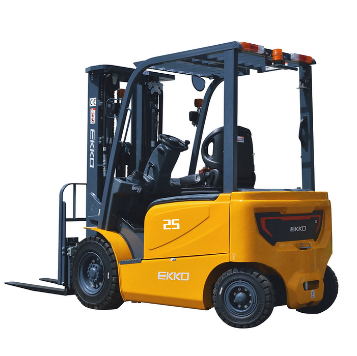 EKKO EK25GB | Electric Forklift | 4 Wheel | 5000 lbs Capacity | 189" Lift Height