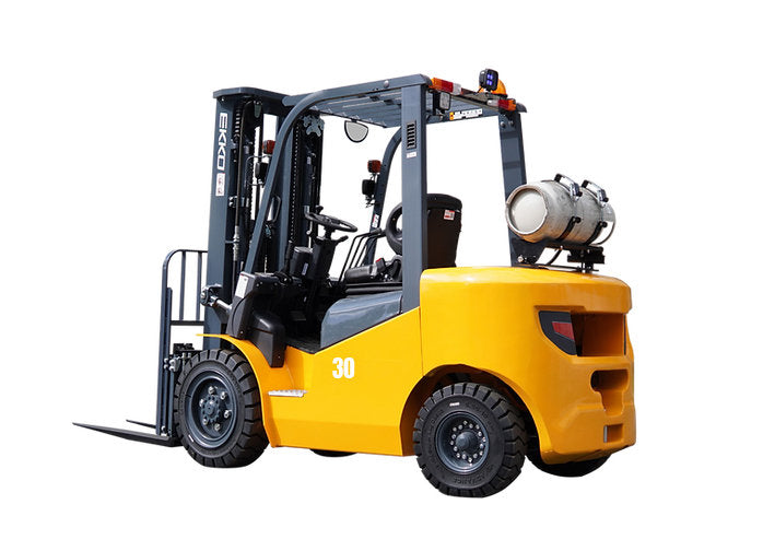 EKKO EK30LP | Propane Forklift | 4 Wheel | 6000 lbs Capacity | Pneumatic Tires