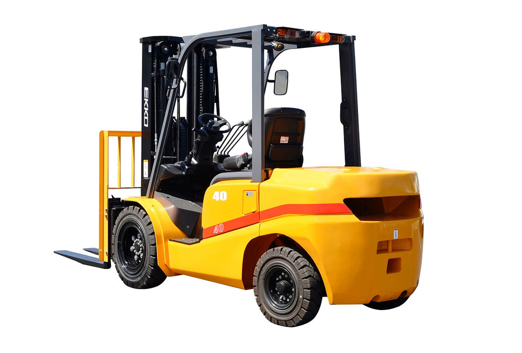 EKKO EK40D | Diesel Forklift | 4 Wheel | 8500 lbs Capacity | Solid Pneumatic Tires