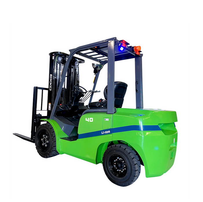 EKKO EK40GT-Li | Electric Lithium Forklift | 4 Wheel | 8500 lbs Capacity | 185" Lift Height