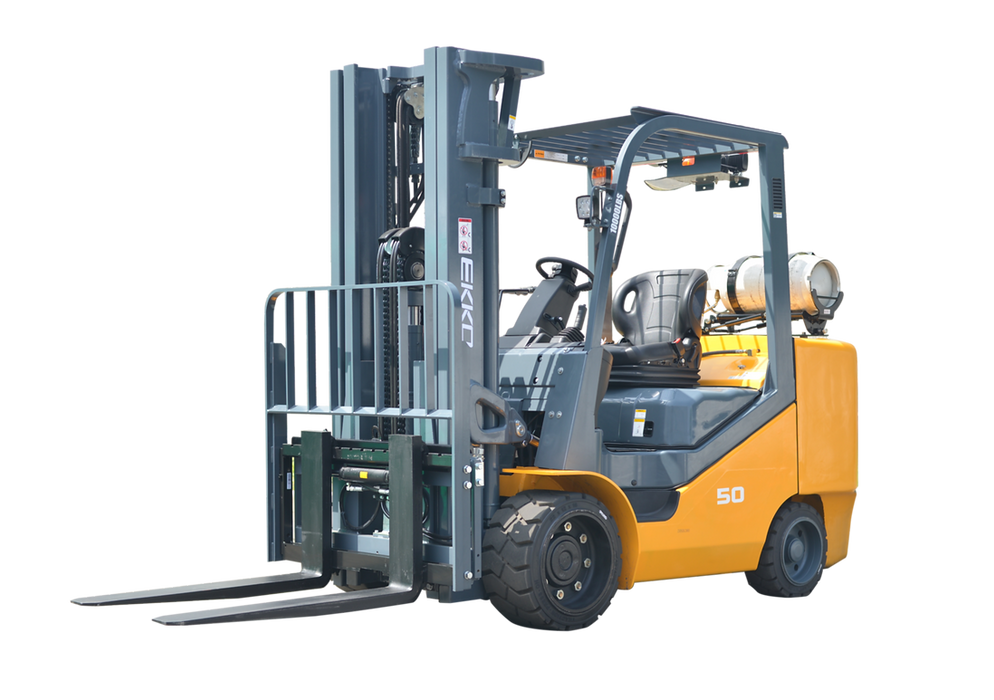 EKKO EK50LP | Propane Forklift | 4 Wheel | 10,000 lbs Capacity | Pneumatic Tires