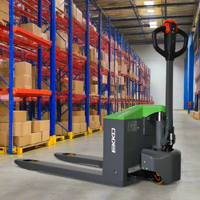 EKKO EP15JLiC | Lithium Walkie Pallet Jack | 3300 lbs Capacity
