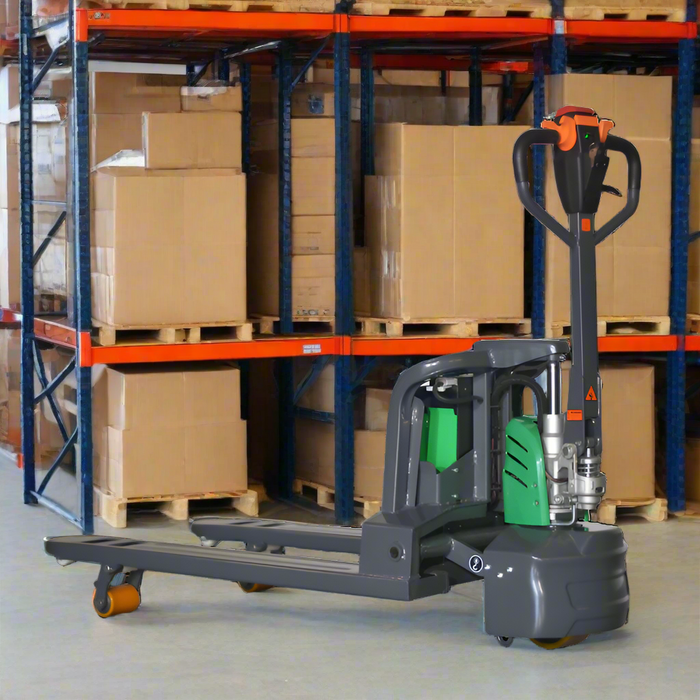 EKKO EP15SLi | Semi-Electric Pallet Jack | 3300 lbs Capacity