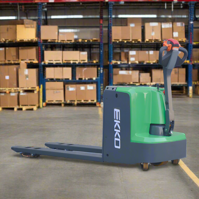 EKKO EP18Li | Lithium Iron Walkie Pallet Jack | 4000 lbs Capacity