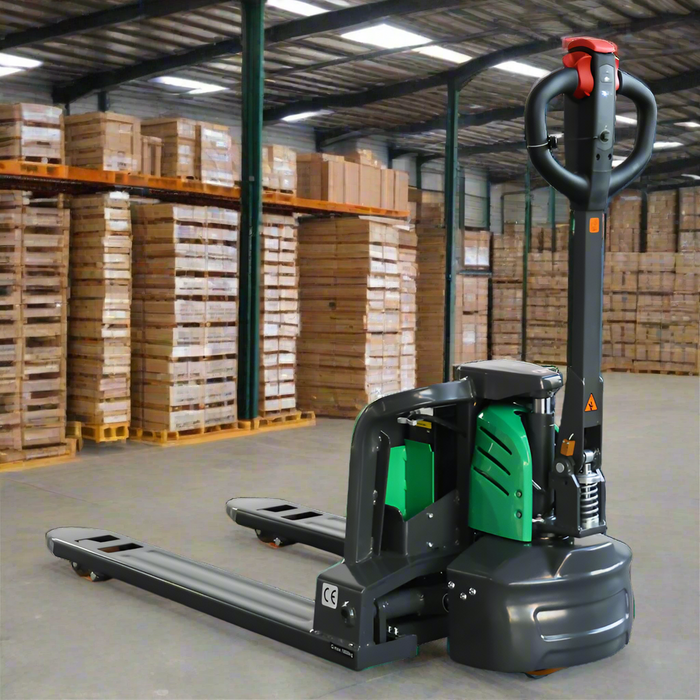 EKKO EPF18Li | Full-Powered Lithium Pallet Jack | 4000 lbs Capacity