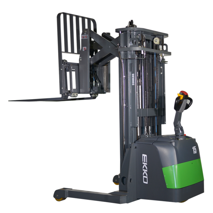 EKKO ER15-138Li | Lithium Walkie Reach Truck | 3300 lbs Capacity | 138" Lift Height