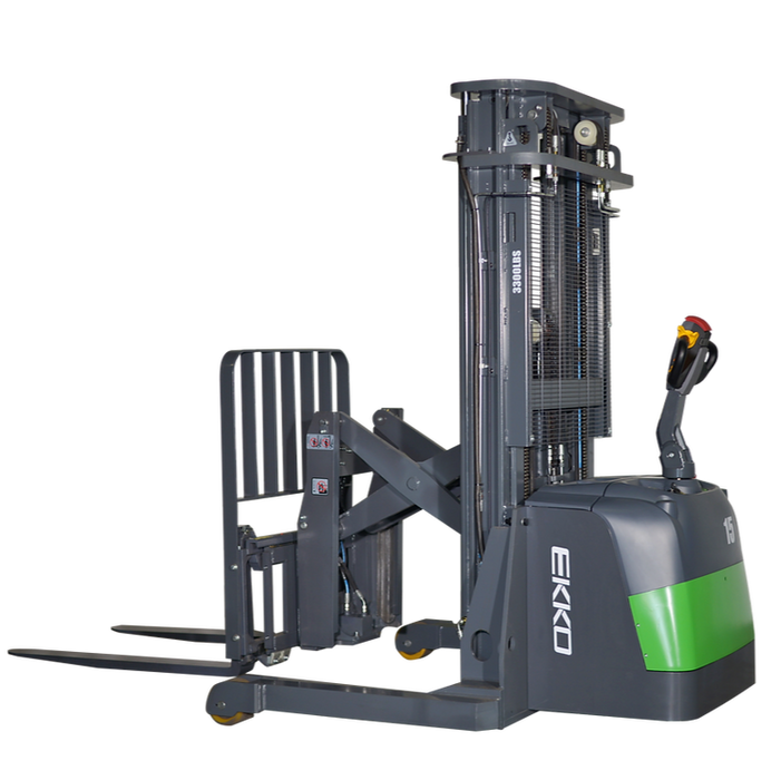 EKKO ER15-138Li | Lithium Walkie Reach Truck | 3300 lbs Capacity | 138" Lift Height