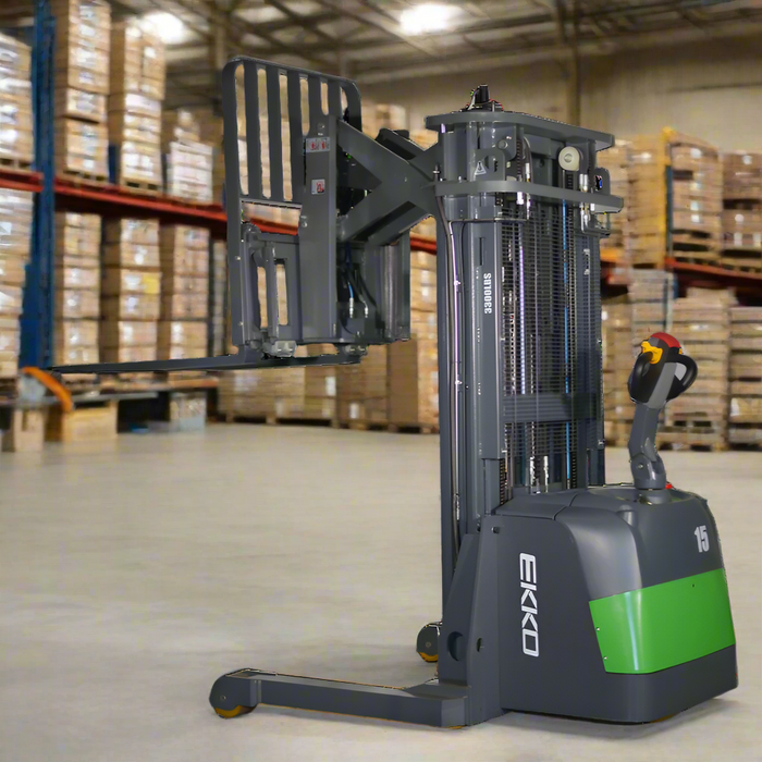 EKKO ER15-177Li | Lithium Walkie Reach Truck | 3300 lbs Capacity | 177" Lift Height