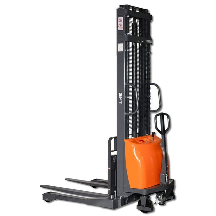 GNT G33EA Series | Semi-Electric Straddle Stacker | 3300 lbs Capacity | 118"/138" Lift Height