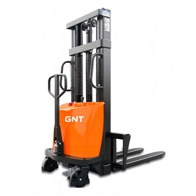 GNT G33S Series | Semi-Electric Stacker | 3300 lbs Capacity | 118"/138" Lift Height