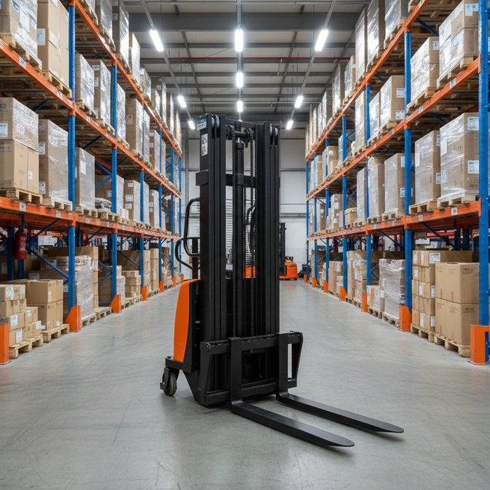 GNT G33S Series | Semi-Electric Stacker | 3300 lbs Capacity | 118"/138" Lift Height