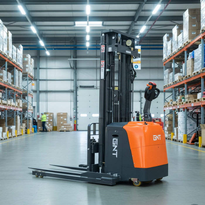 GNT G44CS-Li Series | Electric Straddle Stacker | 4400 lbs Capacity | 177" Lift Height