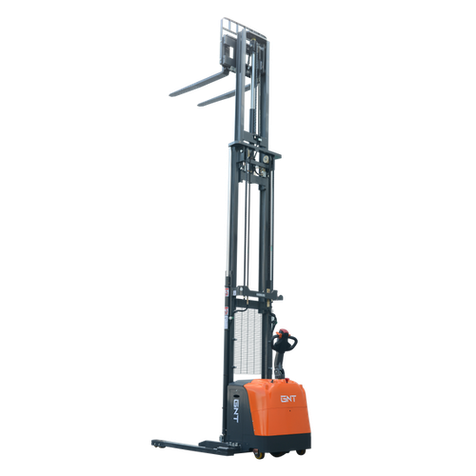 GNT G44CS-Li Series | Electric Straddle Stacker | 4400 lbs Capacity | 177" Lift Height