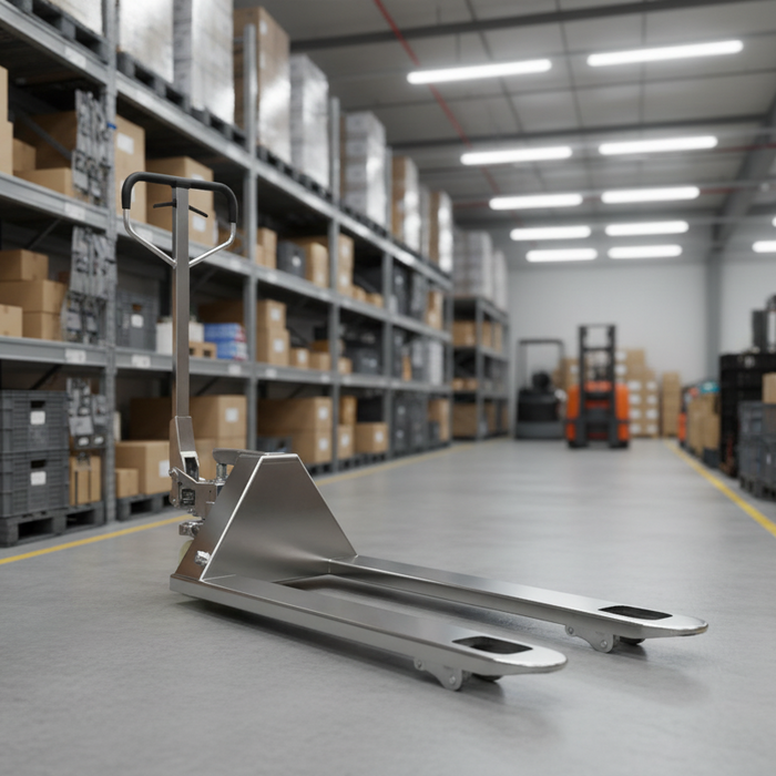 GNT G55S | Stainless Steel Manual Pallet Jack | 5500 lbs Capacity