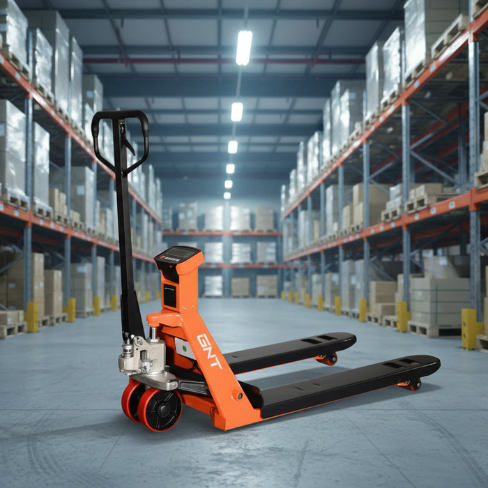 GNT G55WL | Manual Pallet Jack w/Scale & Printer | 5500 lbs Capacity