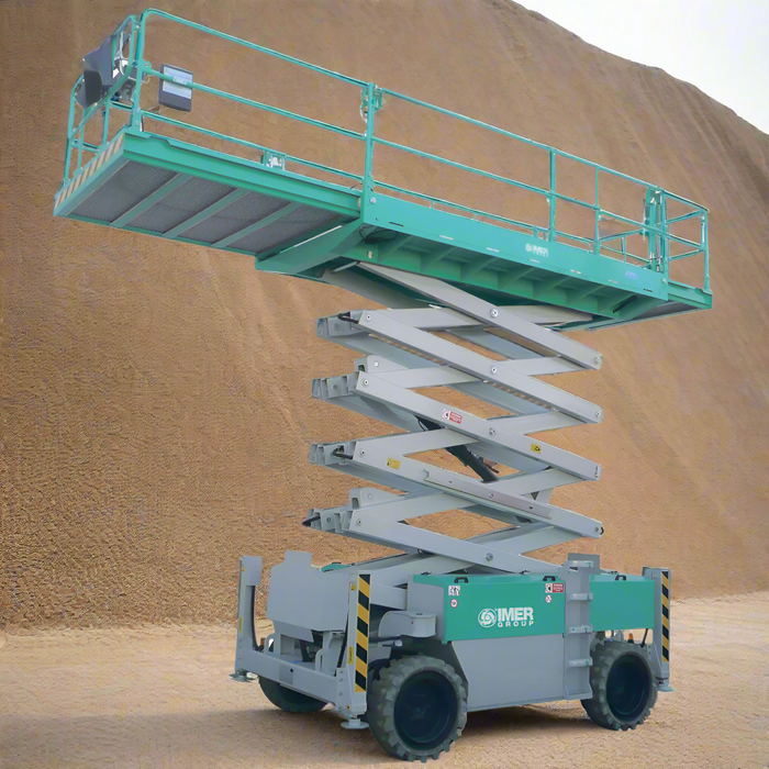 IMER 1128715 IM 8756 RT E | Rough Terrain Electric Scissor Lift | 62 ft Working Height