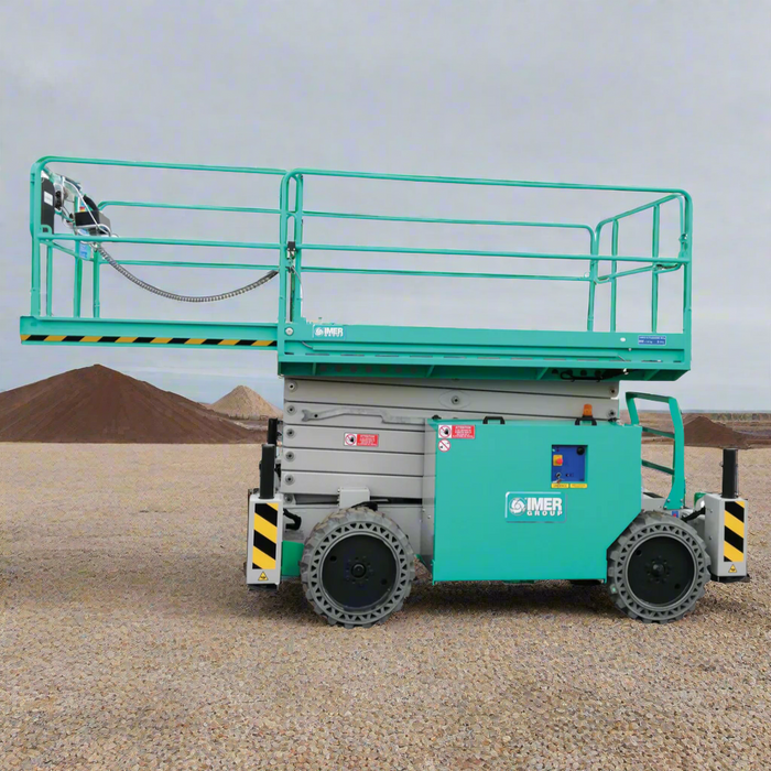 IMER 1128676 IM 7043 RT E | Rough Terrain Electric Scissor Lift | 49 ft Working Height