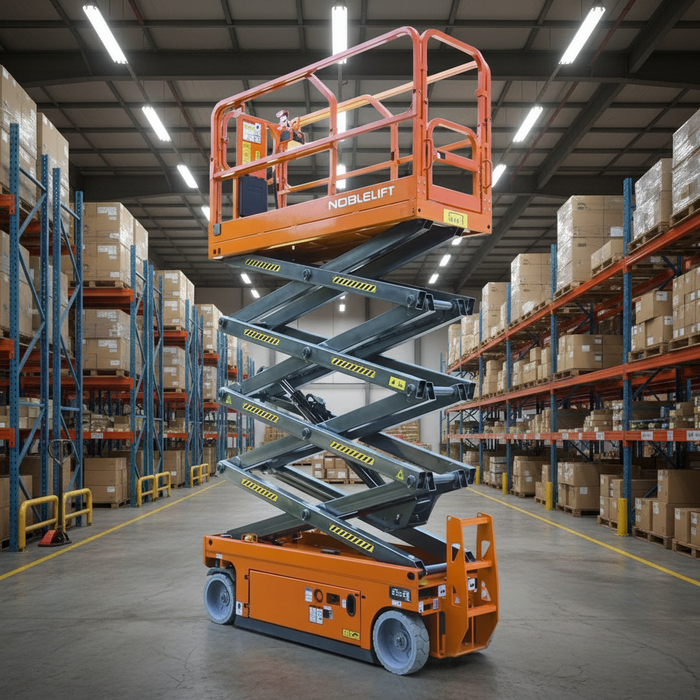 Noblelift SC1328E | Self-Propelled Scissor Lift | 528 lbs Capacity | 19 ft Working Height